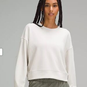 Lululemon Softstreme Perfectly Oversized Cropped Crew